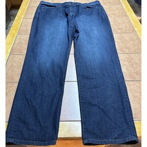 Travis Mathew Jeans Mens 40x33 Blue Legacy Featherweight Stretch Denim Dark Wash